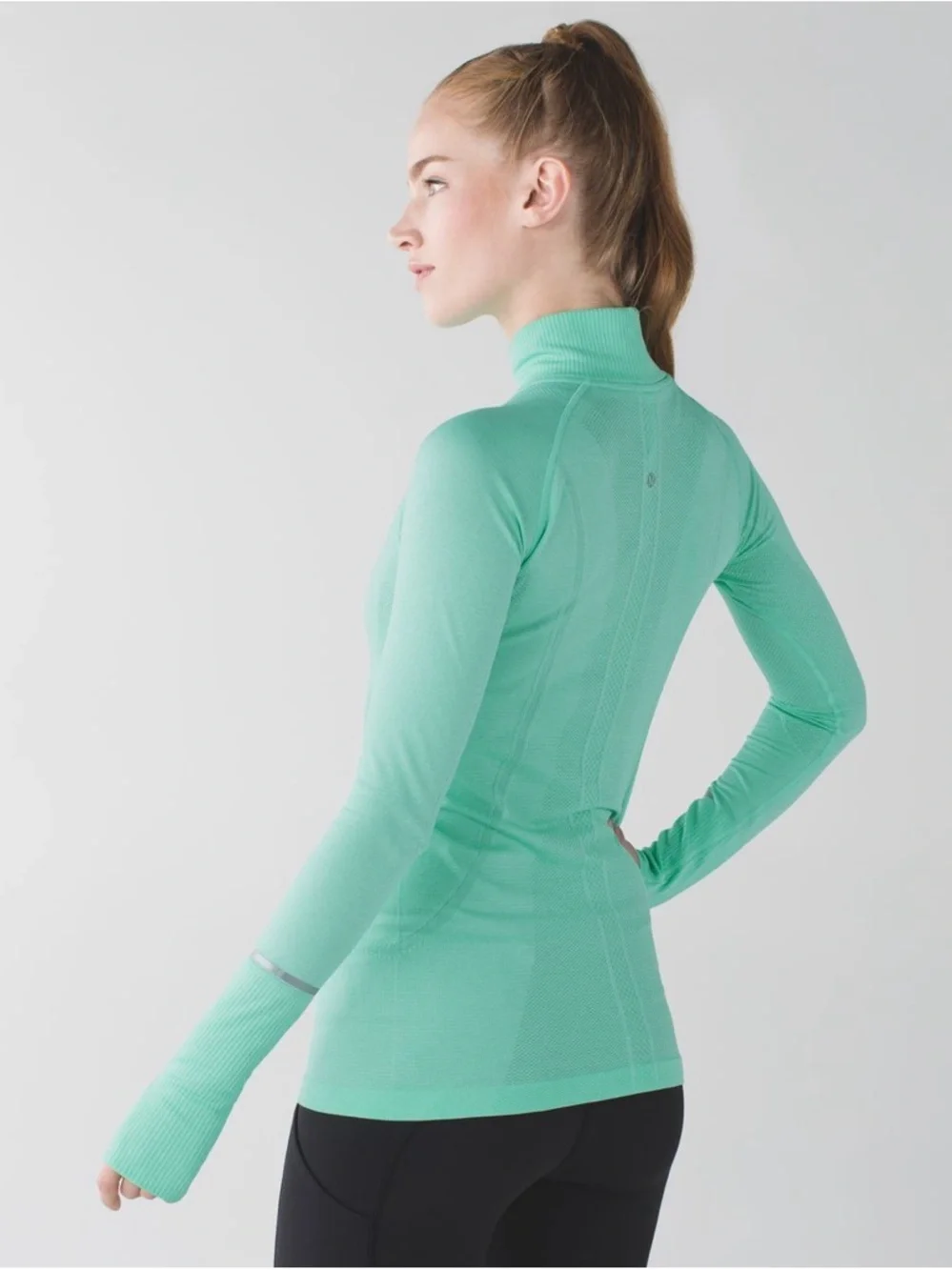 Lululemon Run Workout Gym Long Sleeve Swiftly Tech 1/2 Zip Up Sweater Jacket